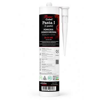 Pasta ogniochronna Flame Cabel Pasta I do rur, klasa do EI 120, (tubka/kartusz 310 ml) Carboline